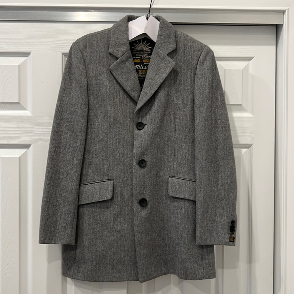 Scotch & Soda tweed long coat